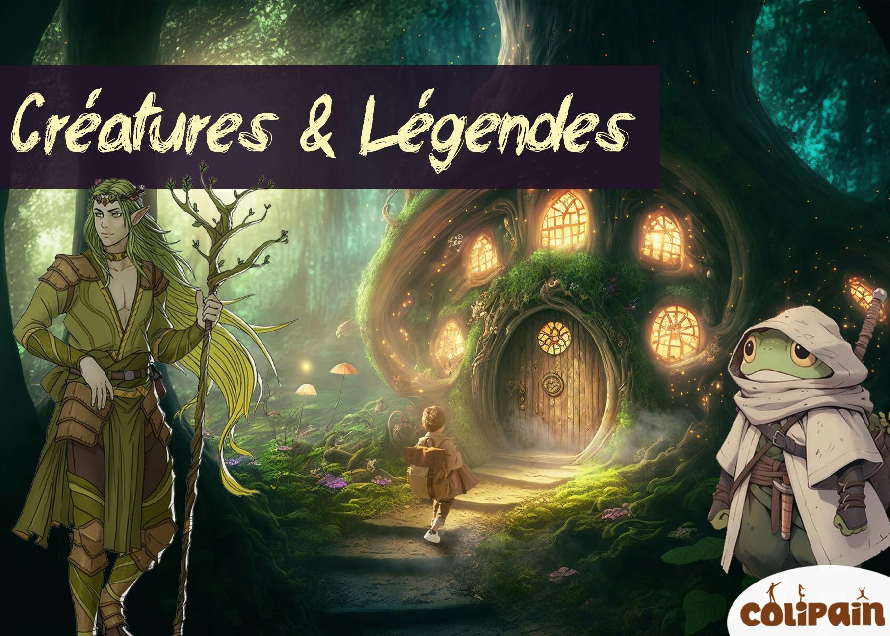 PM - Créatures fantastiques & légendes - Aventuriers de la forêt enchantée